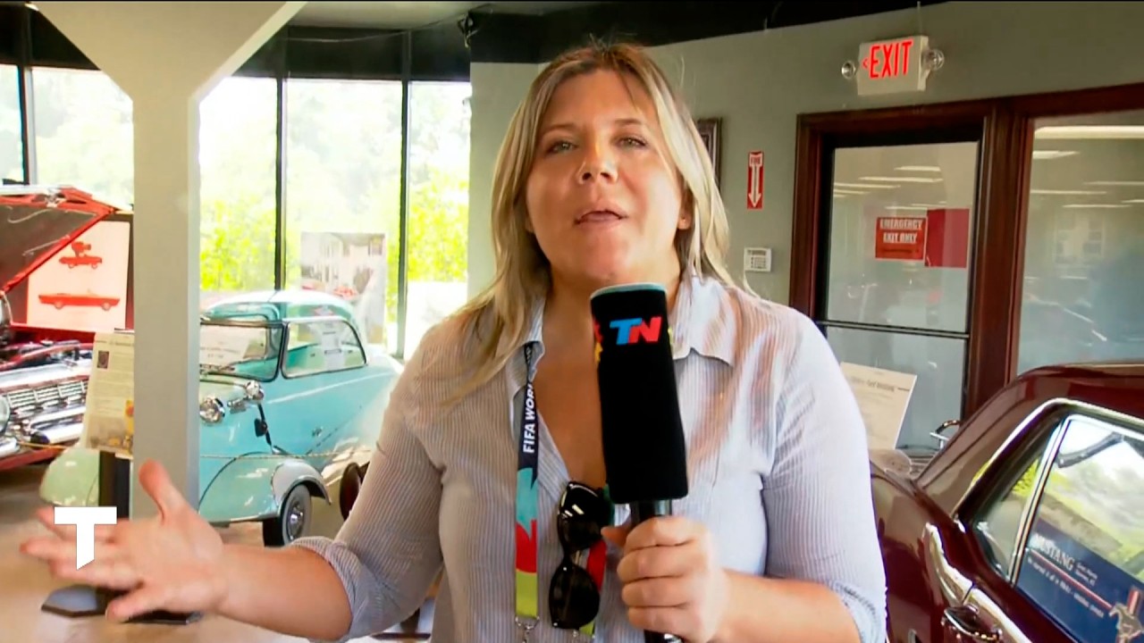 Domi fierrera: recorri&oacute; el museo de autos cl&aacute;sicos de Kansas