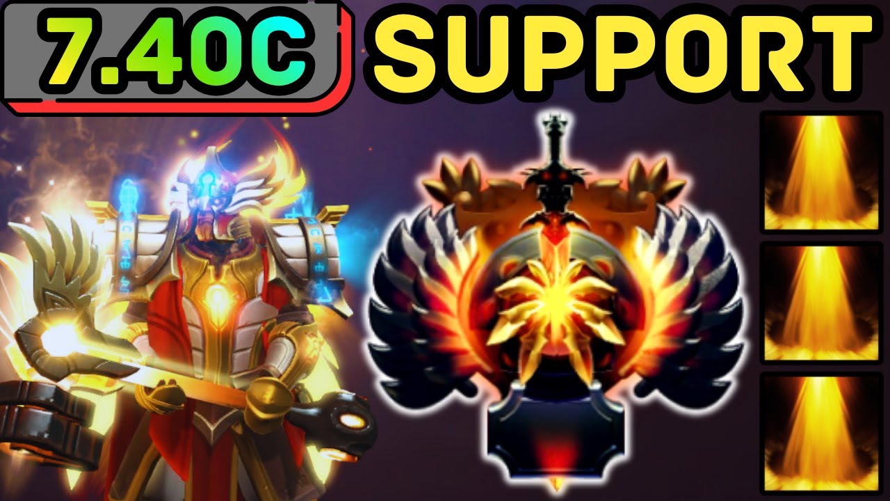 🔥 OMNIKNIGHT HARD SUPPORT IS UNKILLABLE 🔥 DOTA 2