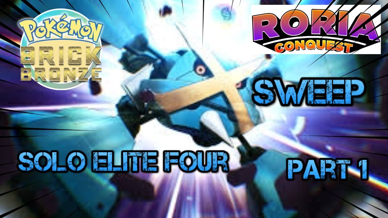 Sweeping the Elite four with Mega Metagross in Pokemon Roria conquest (part 1)