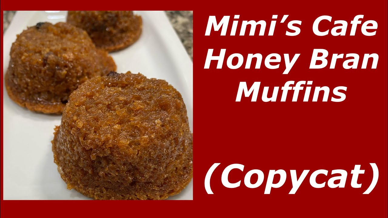 Honey Bran Muffins-Mimi's Cafe Copycat - but better! #brunch #breakfast #celebrate #Branmuffins