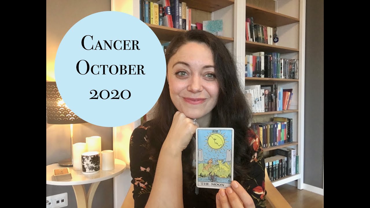 CANCER OCTOBER 2020 - Your intuition is on point