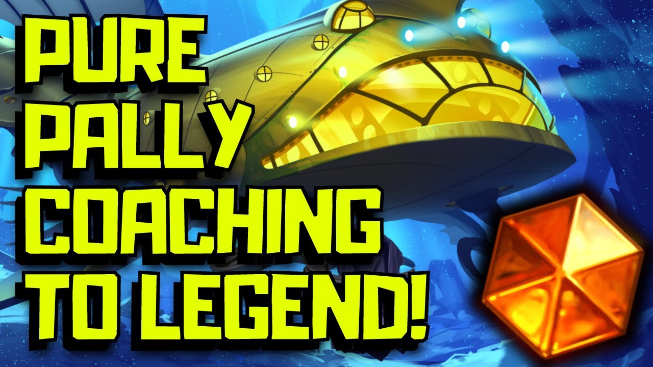 Pure Pally Hearthstone Coaching To Legend