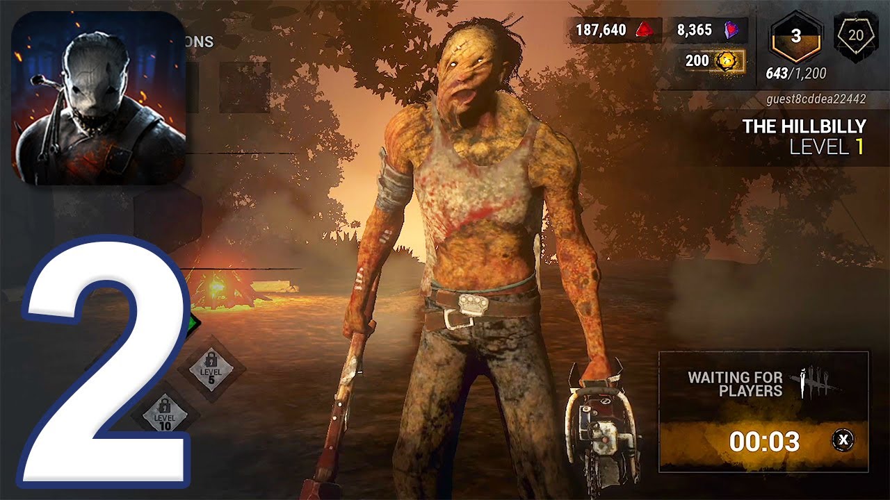 Dead by Daylight: Mobile - Gameplay Walkthrough Part 2 - THE HILLBILLY (iOS, Android)