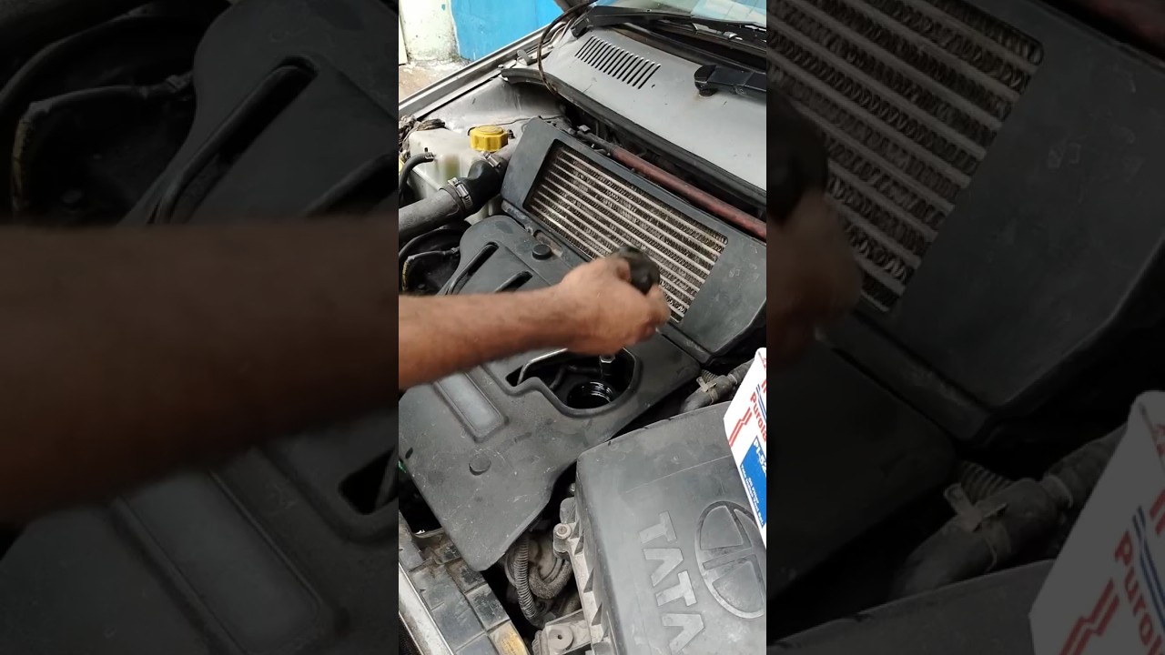 Tata Indica oil change