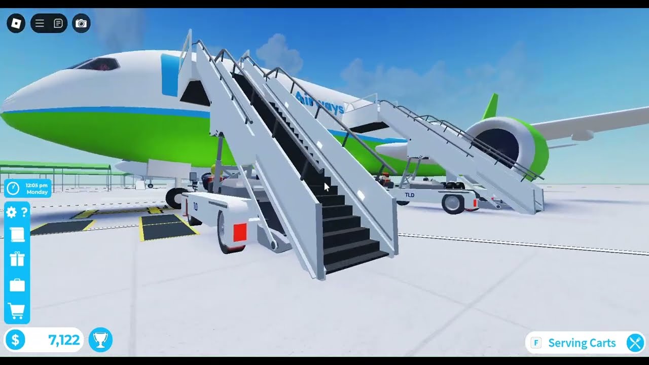 Cabin Crew Simulator-New Airport London Heathrow-Tested the new update of serve turbulence