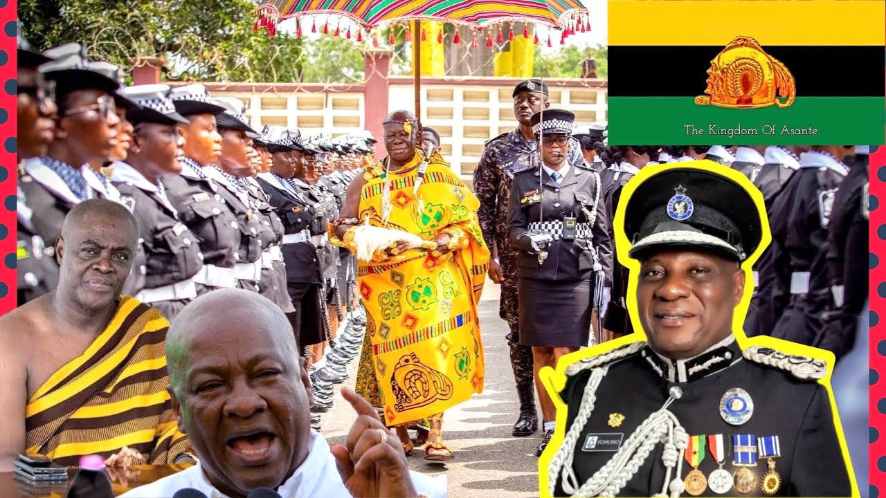 “Shut Up Dormaahene” Otumfour Shocks Ghana 🇬🇭 Police Command🔥-Dormaahene Cries to MAHAMA🔥