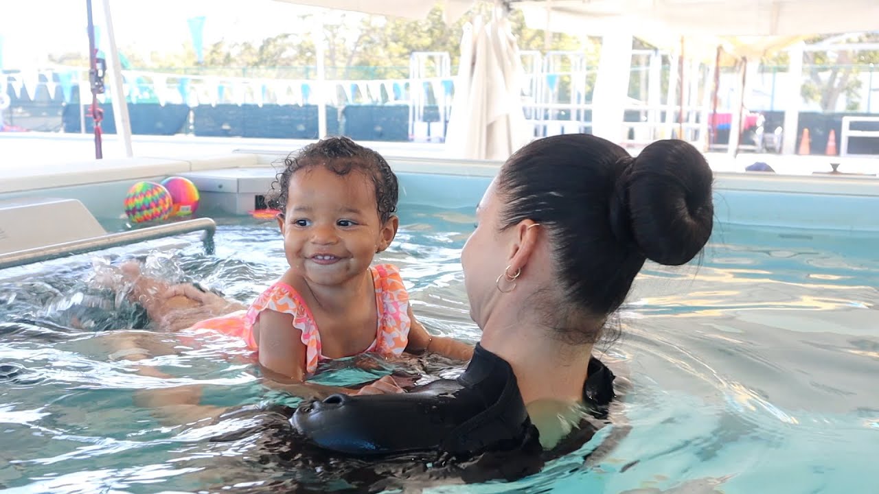 OUR BABY'S SWIM LESSONS