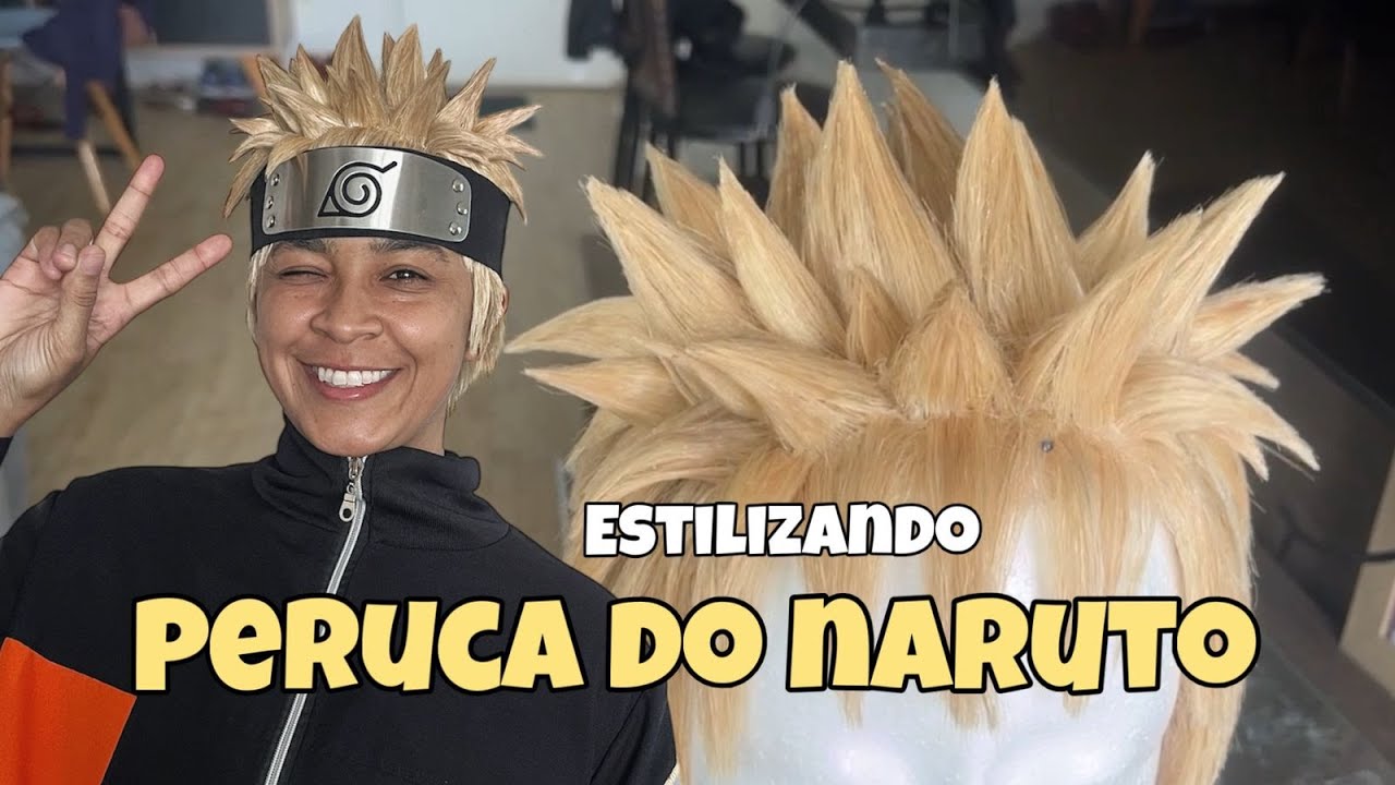 Estilizando a Peruca Naruto - Uso com ou sem Bandana!