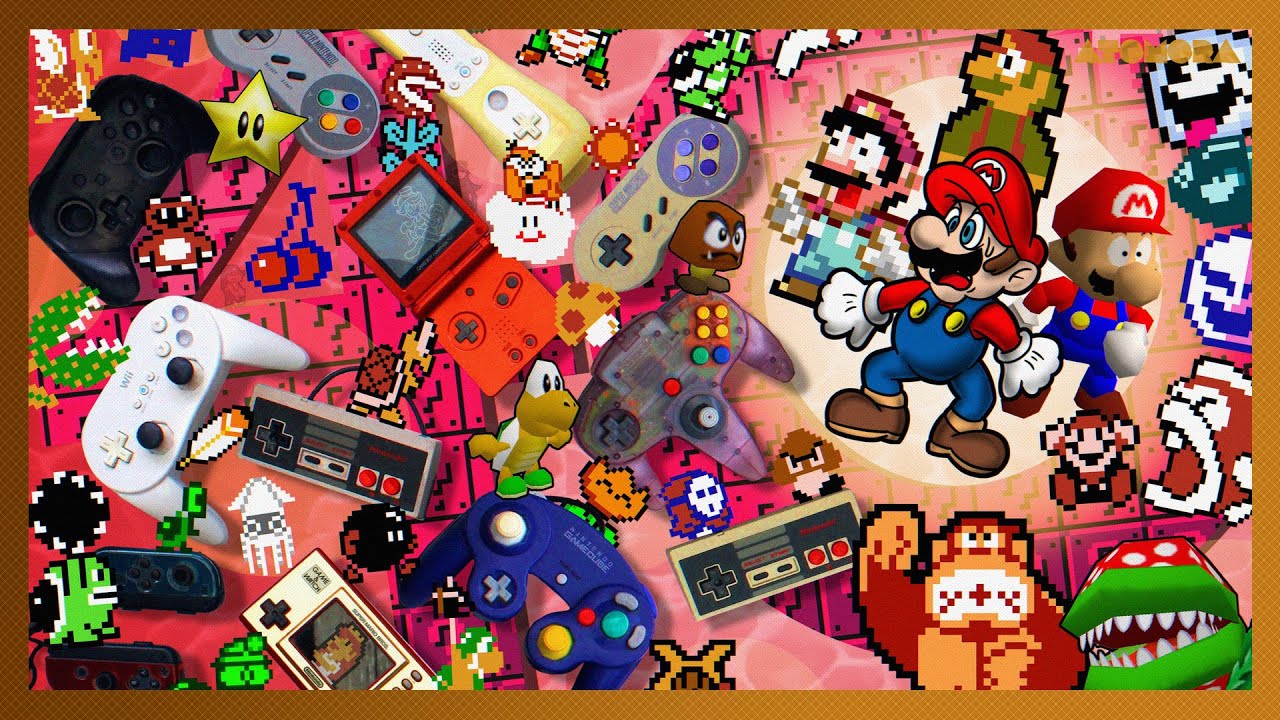 Nintendo - Assorted Super Mario Commercials (USA, from 1983 to 2007)