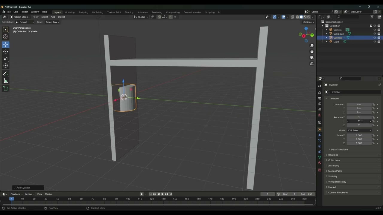 Don't Look Back - Bedroom Closet modeling