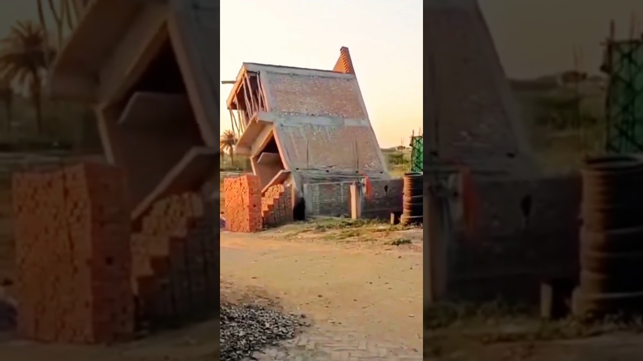 detik detik bangunan ambruk#fyp