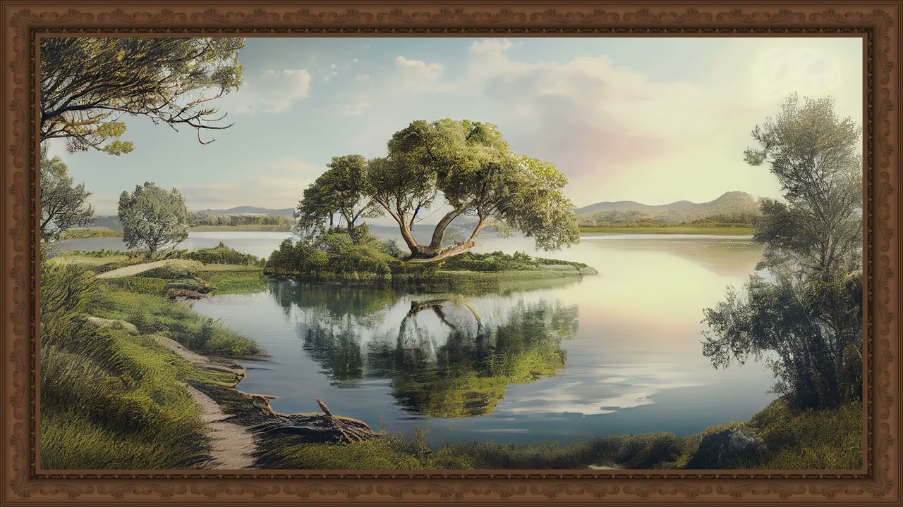 TV Artwork | Picture frame for your TV | Art with music | 30 mins