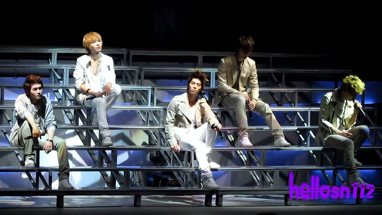 110820 SHINee - Romantic@SHINee 1st concert in Nanjing
