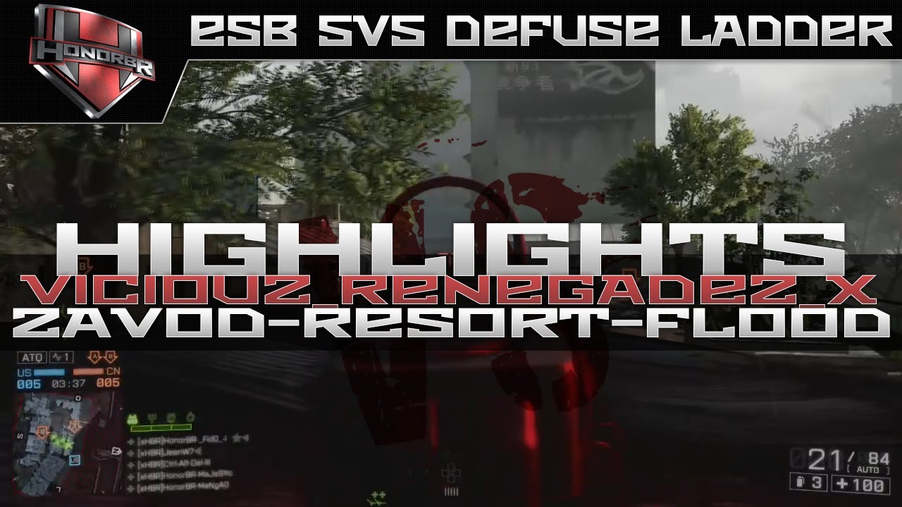 [xHBR] -vs- [vRx]: ESB 5v5 Defuse Ladder Se01 Highlights [PS4]