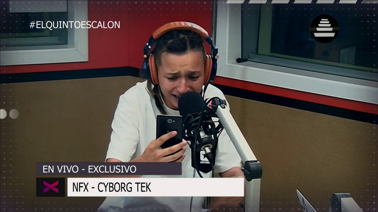 NFX - 'CYBOR TEK' en vivo - El Quinto Escalon Radio (22/11/17)