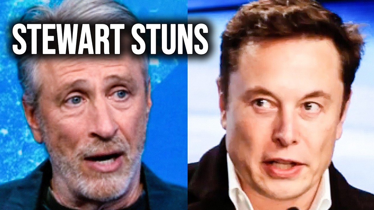 Elon Musk CRUSHED By Jon Stewart Reality Check After Humiliating Escalation