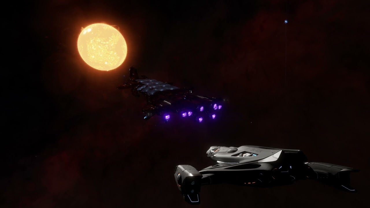 Elite Dangerous - Fleet Carrier Departure