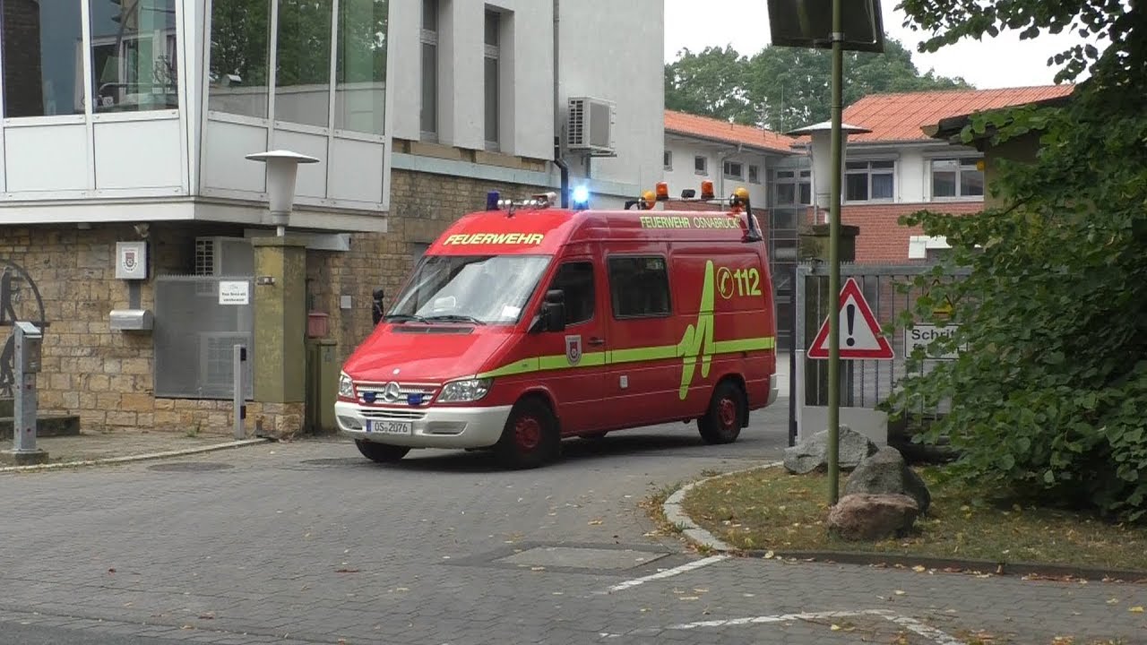 L&ouml;schzug + RTW + GW-Rett Berufsfeuerwehr Osnabr&uuml;ck