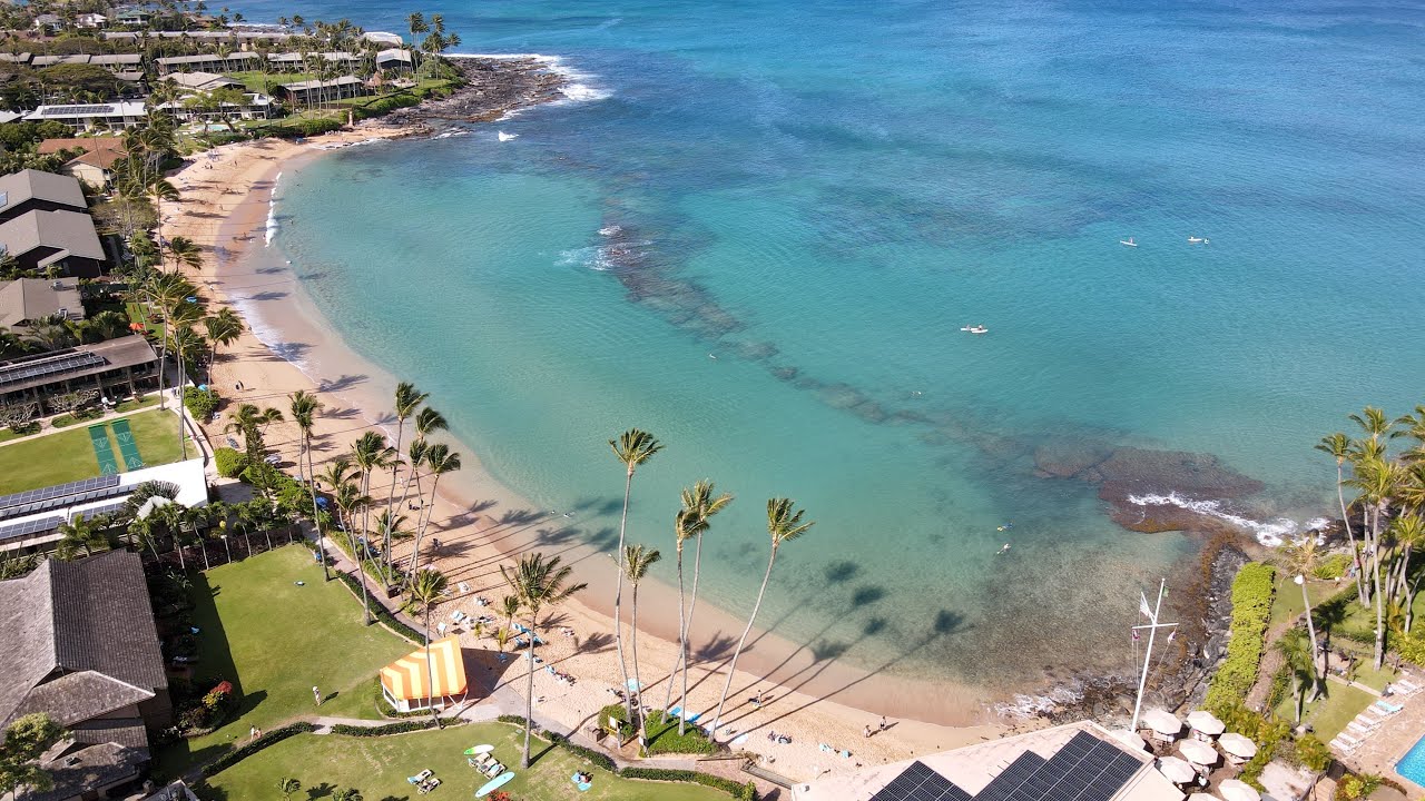 Napili Bay - Maui, Hawaii - 4K Drone Video - 2021