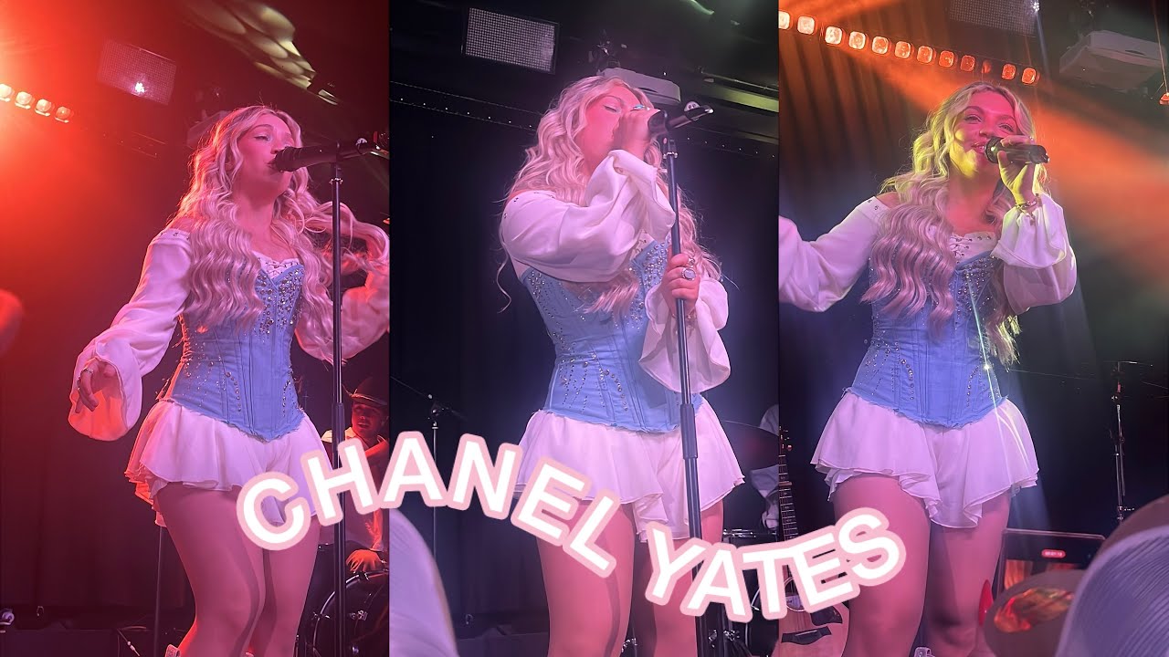 come and see CHANEL YATES with me!! CONCERT VLOG