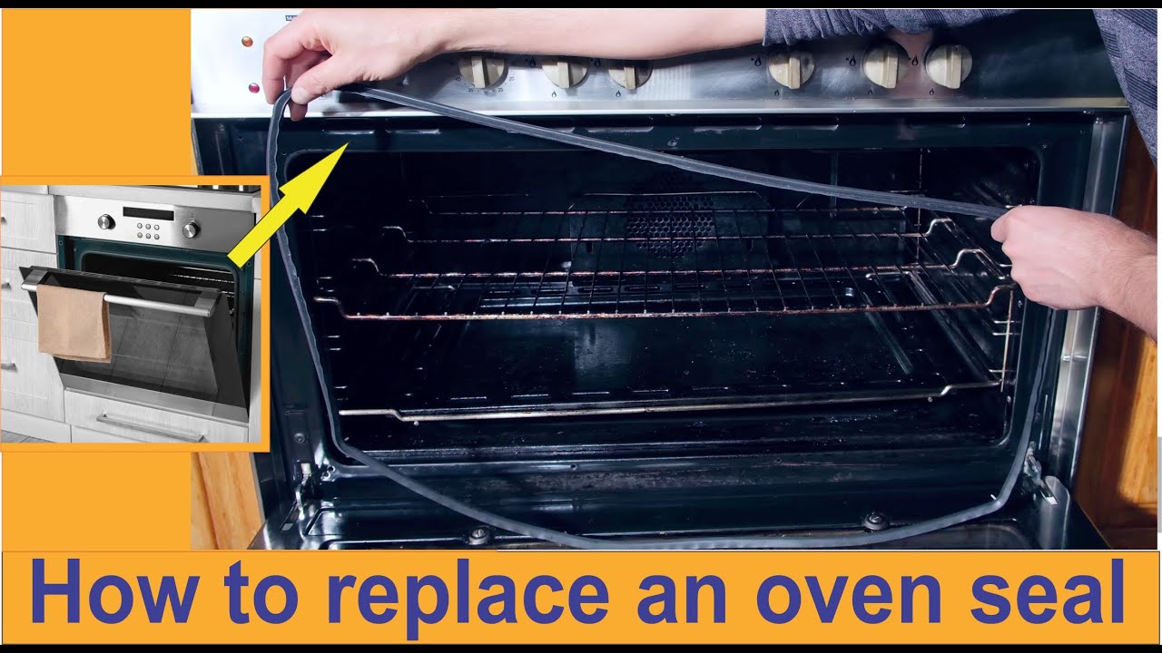 How to replace an oven door seal - step by step - Alba oven
