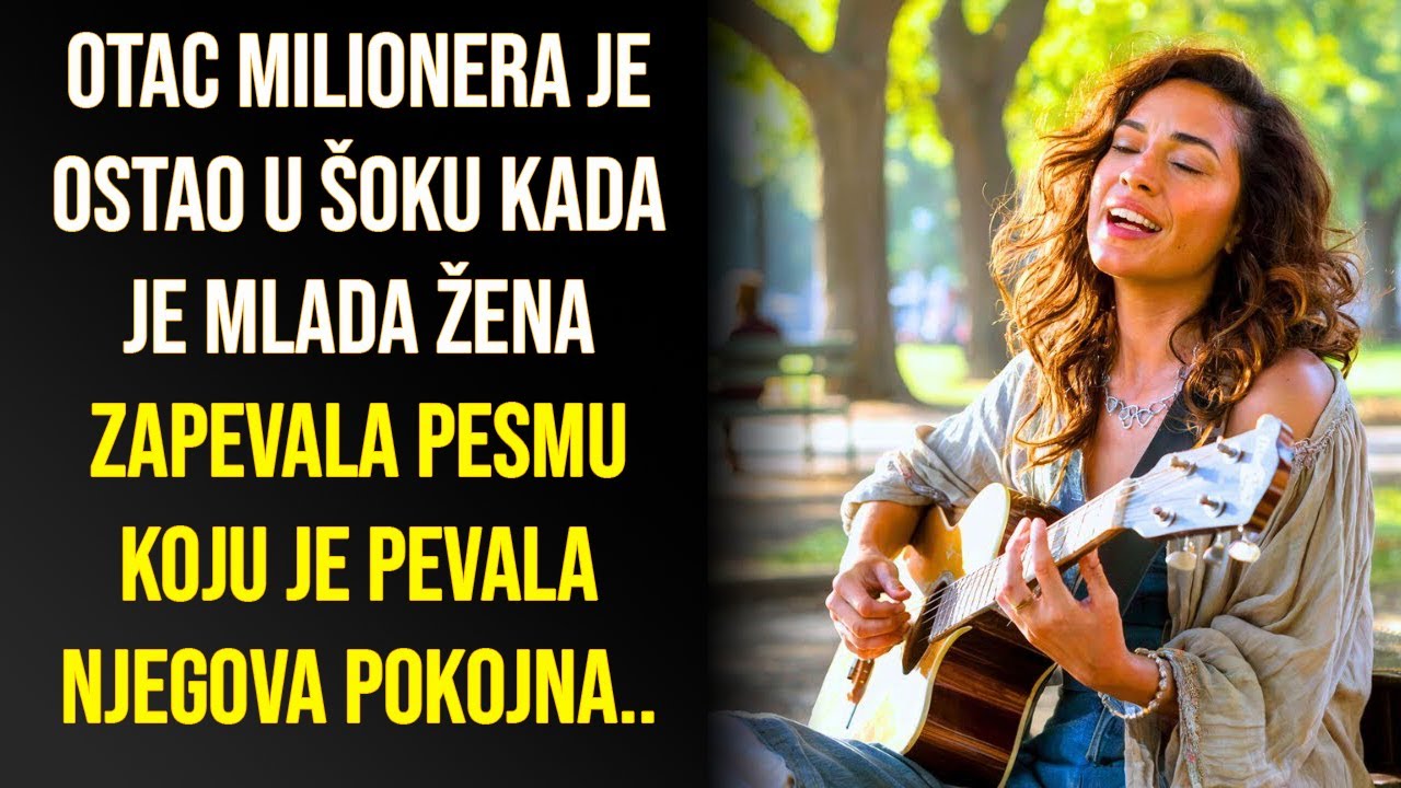 OTAC MILIONERA JE OSTAO U ŠOKU KADA JE MLADA ŽENA ZAPEVALA PESMU KOJU JE PEVALA NJEGOVA POKOJNA..