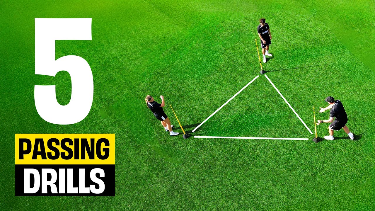 Loads of Passing & 1st Touch Combinations for Soccer