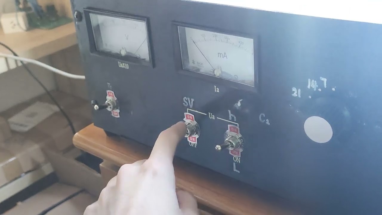 4CX1000B homebrew RF amplifie 1kW 1.6kW SSB