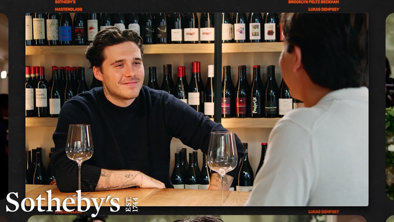Brooklyn Peltz Beckham on His Wine Collection, Favorite Vintage & Cloud23 | Master Glass | Sotheby's