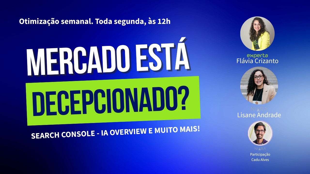 Google Search Console com IA decepciona? AI Mode e o novo black hat de SEO - Otimização Semanal #26