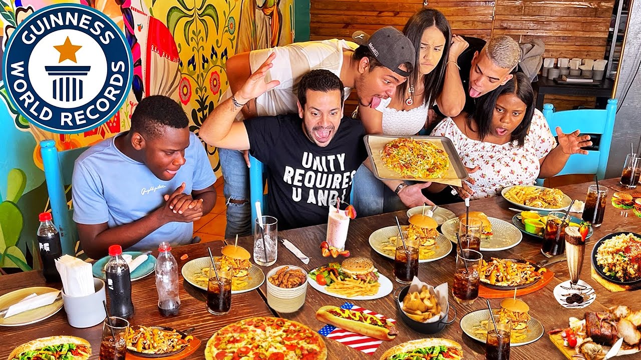 COMIENDO 50,000 CALORÍAS EN 24 HORAS!!! *Récord Mundial*