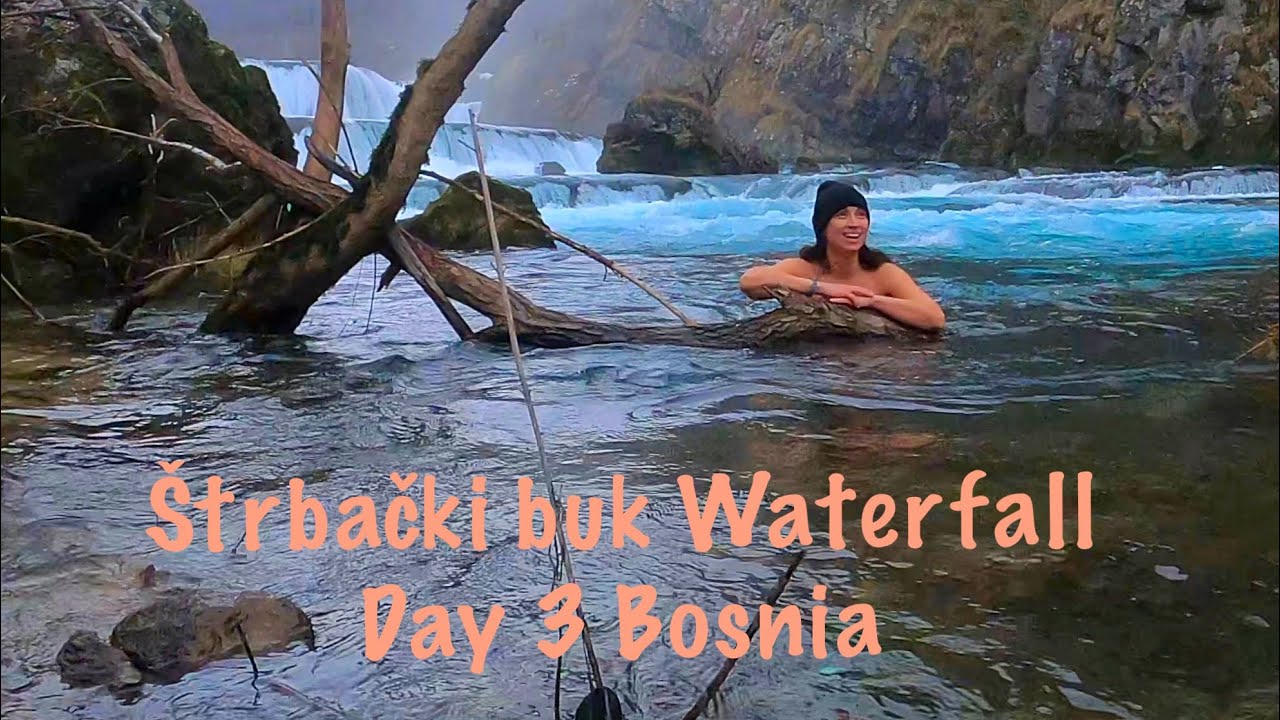 Nacionalni Park Una, Winter Dips & Vanlife in Bosnia