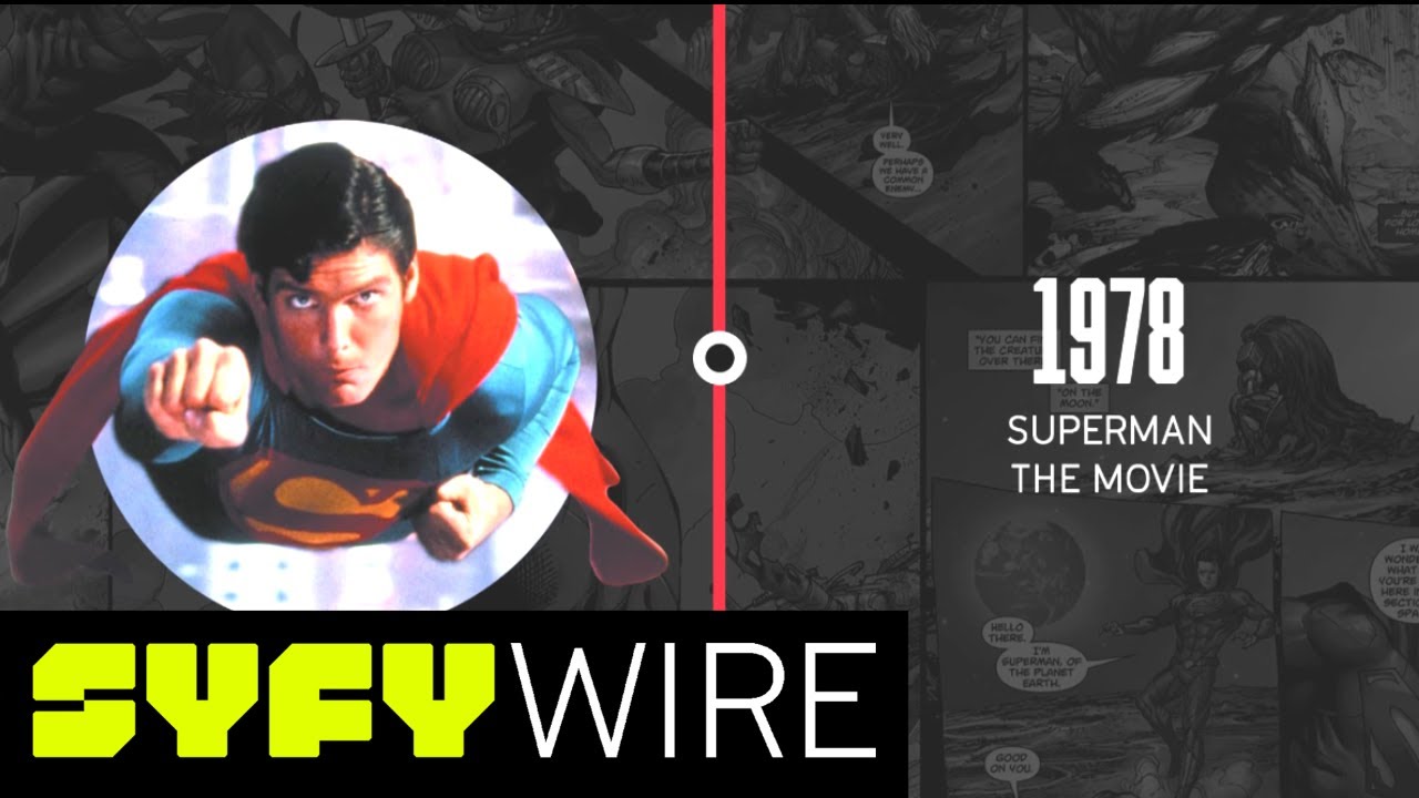 Timeline Of Superman In Media: 1938 - 2018 | SYFY WIRE