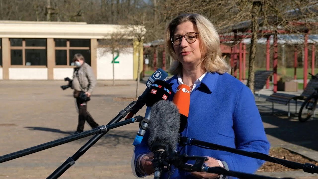 Saarland-Wahl: Rehlinger gibt Stimme in Neunkirchen ab | AFP
