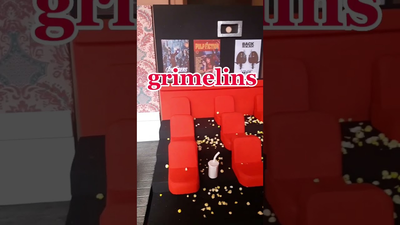 diorama maman j'ai rat&eacute;e l'avion et grimelins