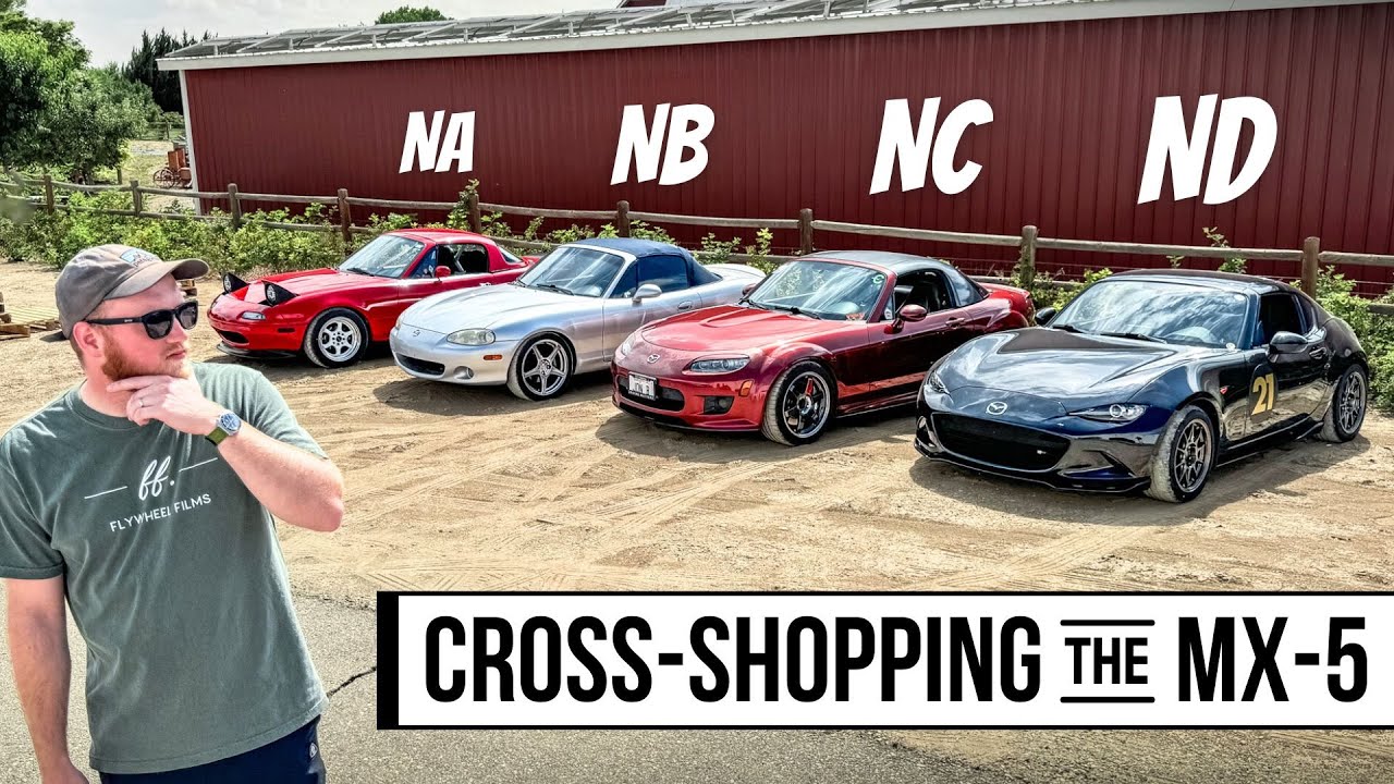 Cross shopping Miatas! Which generation is best?
