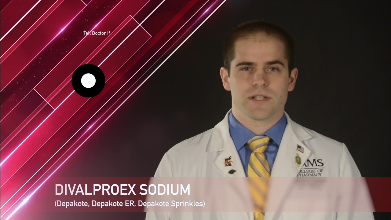 Divalproex Medication Information (dosing, side effects, patient counseling)