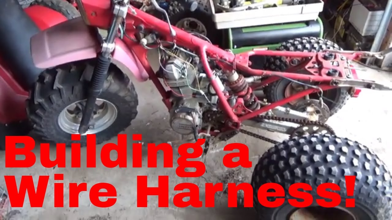 How to wire a Honda ATC 200S Motor to a 200X ignition harness!