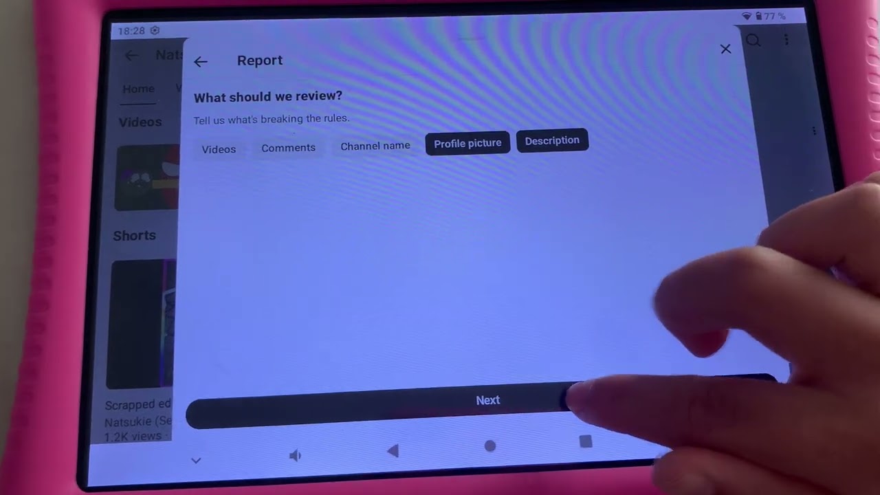 I reported @Natsukies 's second channel