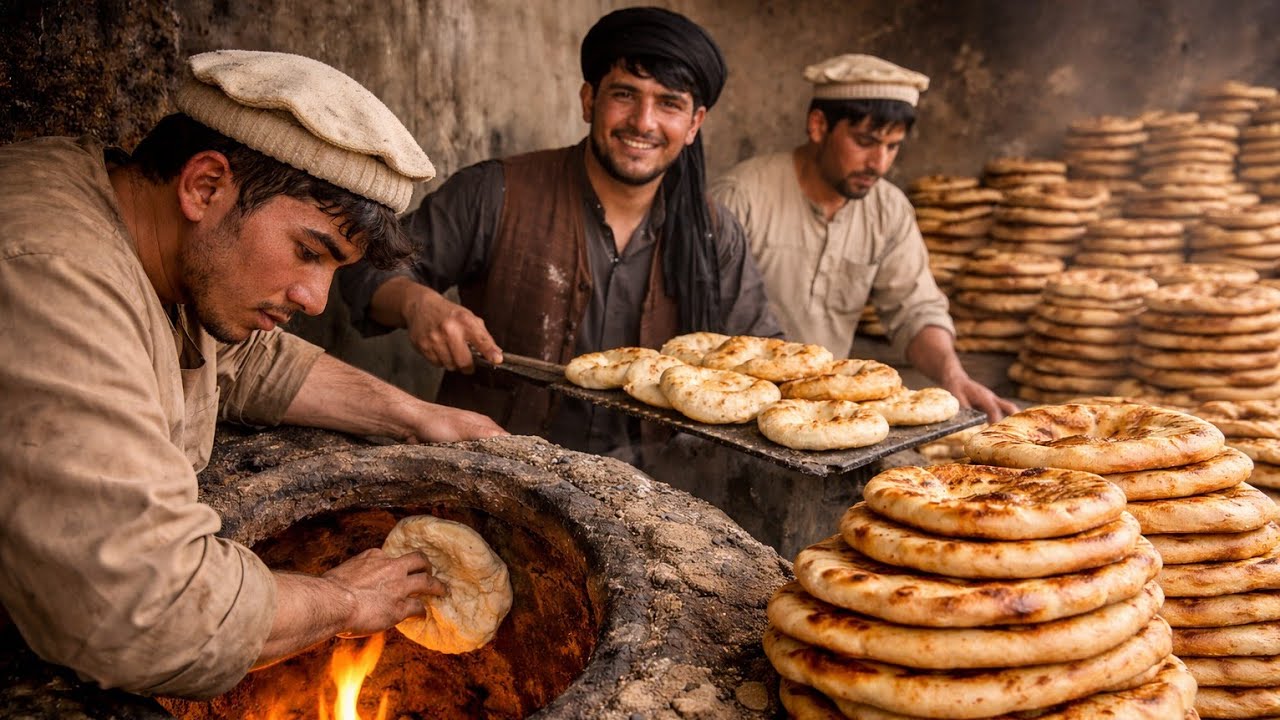 Meet the Hardworking Afghan Teen Baking 2000 Breads a Day | A Taste of Afghanistan’s Spirit