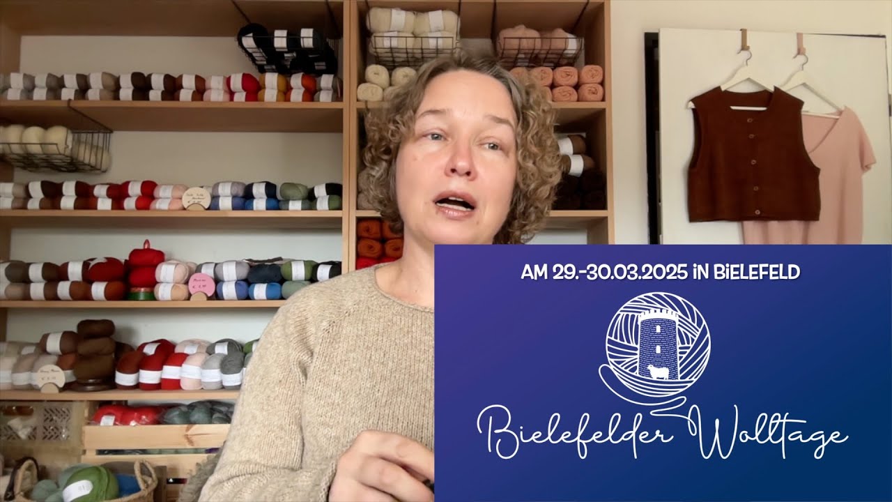 Überstricken #81 - Mehr stricken & übersetzen, 1. Bielefelder Wolltage, Besuch aus Estland
