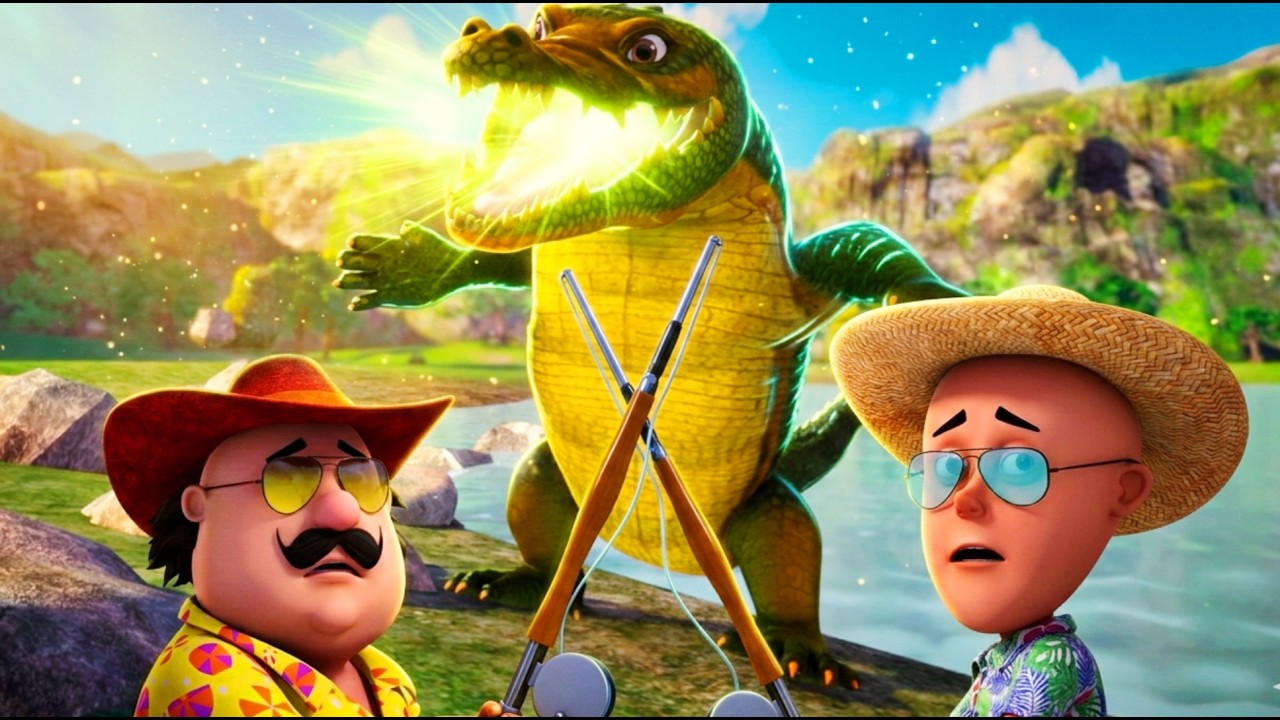Motu और patlu की picnic करी Croco ने खराब | Motu-Patlu