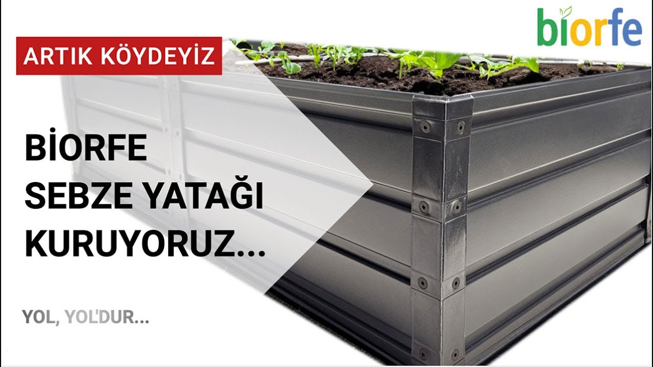 Biorfe Sebze Yatağı Kuruyoruz...