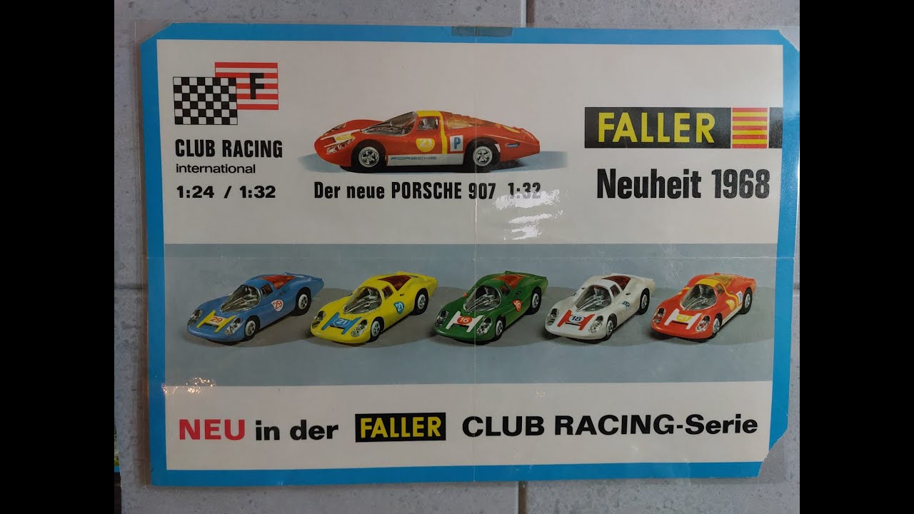 Faller Club Racing Sammlung 1967 - 1968