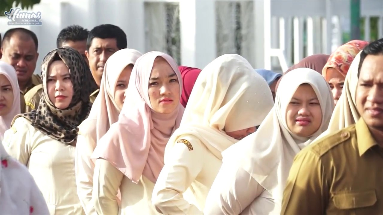 WAGUB PIMPIN APEL RUTIN SETDA ACEH