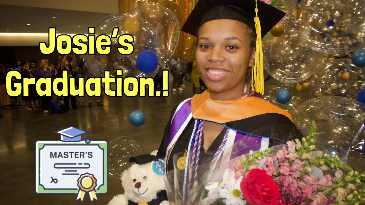 Josie’s Graduation - Chamberlain University Nursing School Masters Degree ❤️