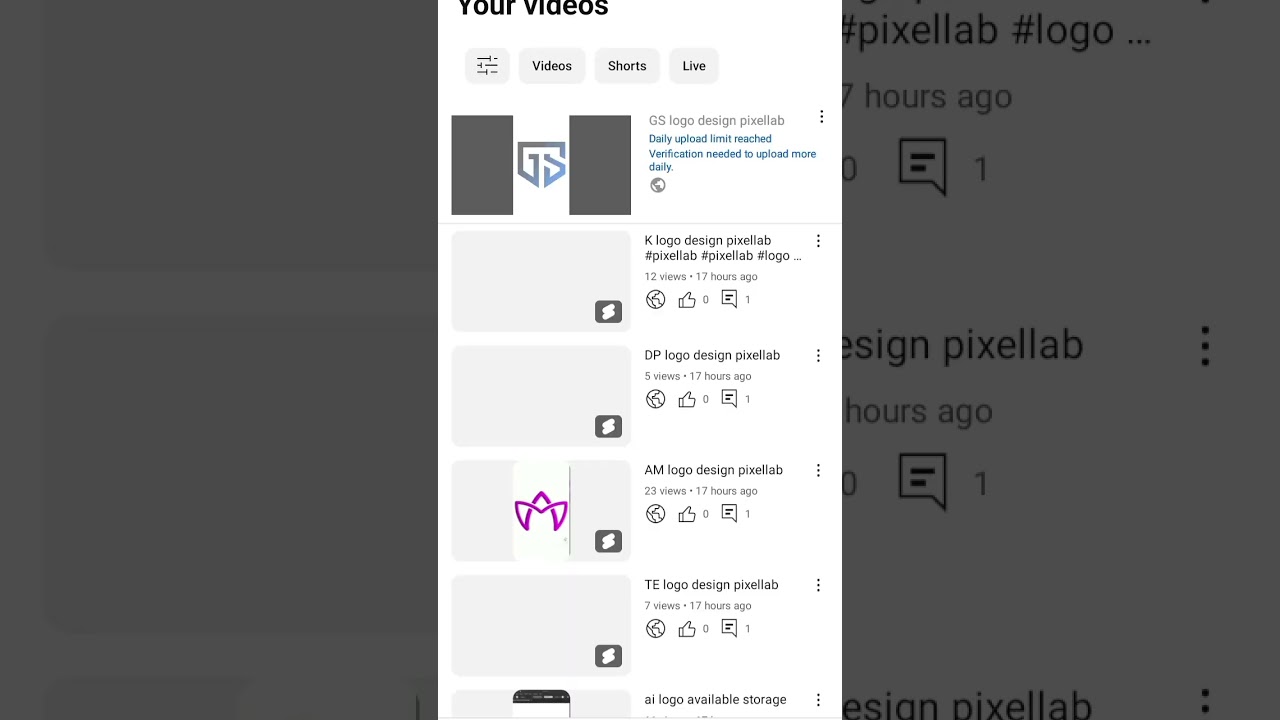 daily upload limit reached verification needed to upload more daily
