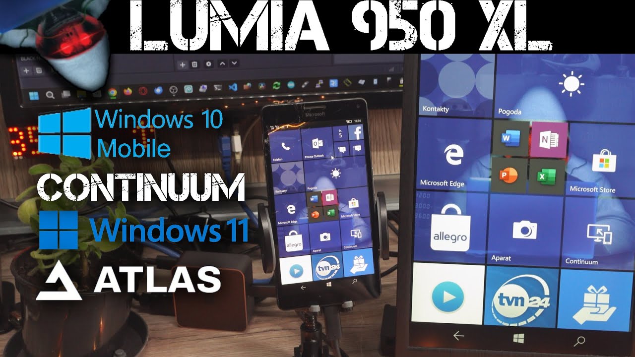 Windows 11 na telefonie Lumia 950XL czyli ostatnie pożegnanie smartfona chłodzonego cieczą.