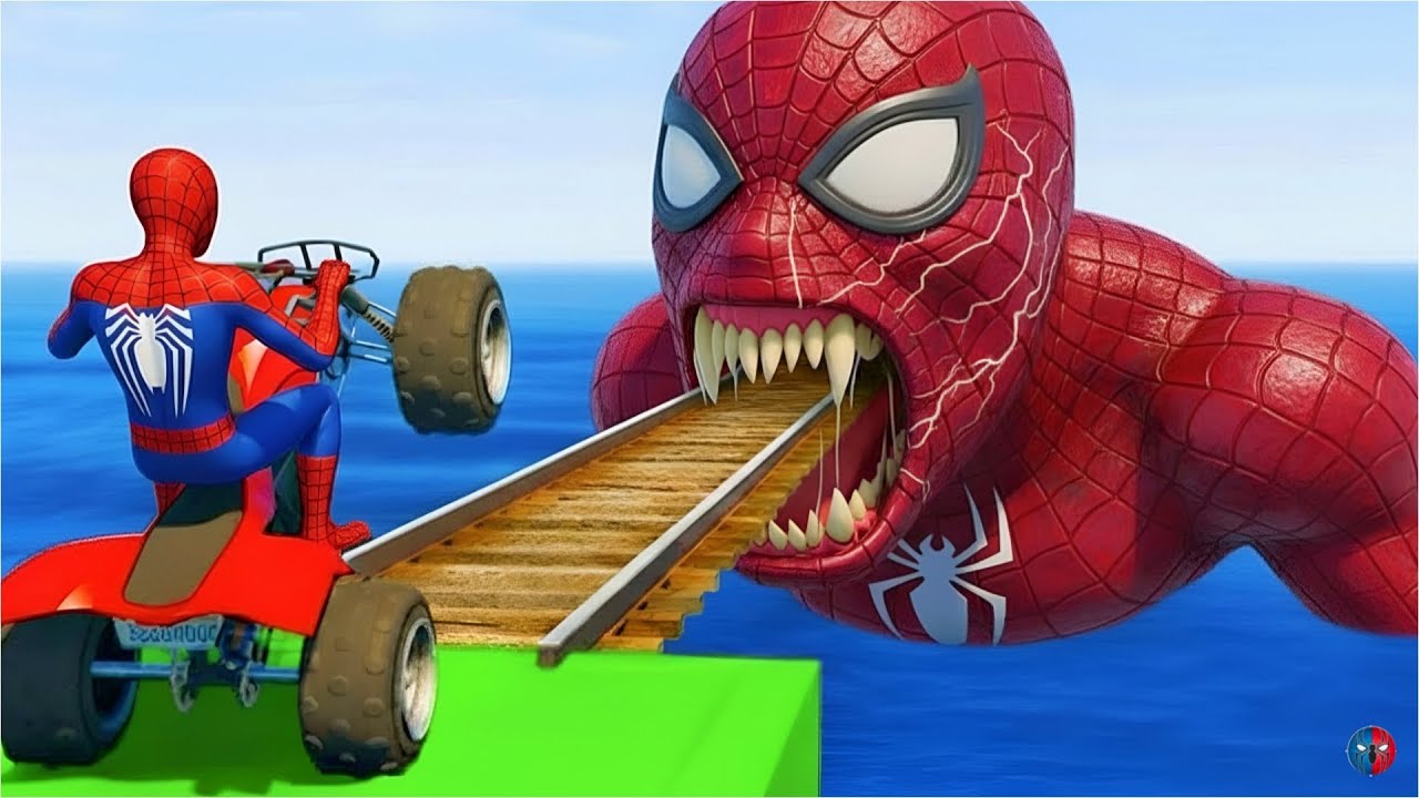 الرجل العنكبوت انقاذ هالك Spider Man Rescue Batman Vs Venom Vs Ded pool   funny Game GTA 5 superhero