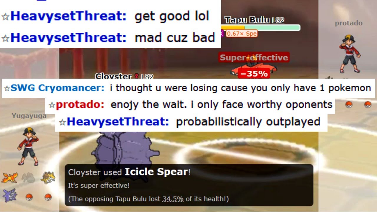 POKEMON SHOWDOWN SALTY COMPILATION #5